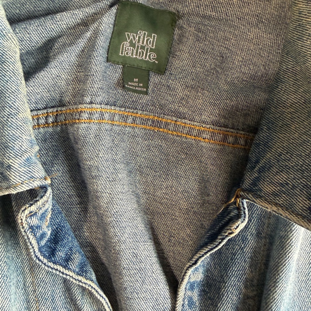 wild fable Light Blue Men's Denim Jeans Jacket